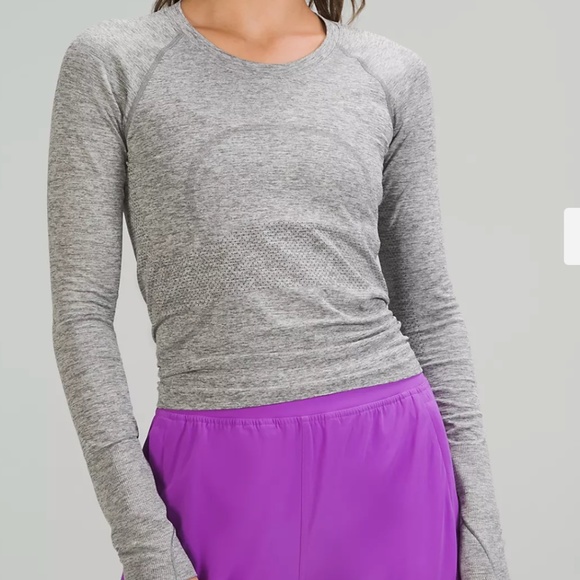 Lululemon Swiftly Tech cropped long sleeve - Picture 1 of 6